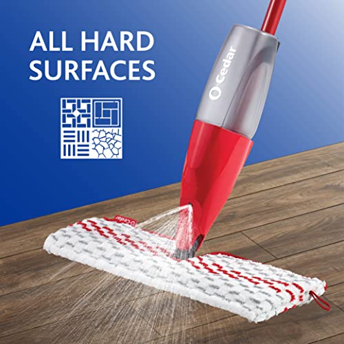 Red Spray Mop with 3 Extra Refills O312