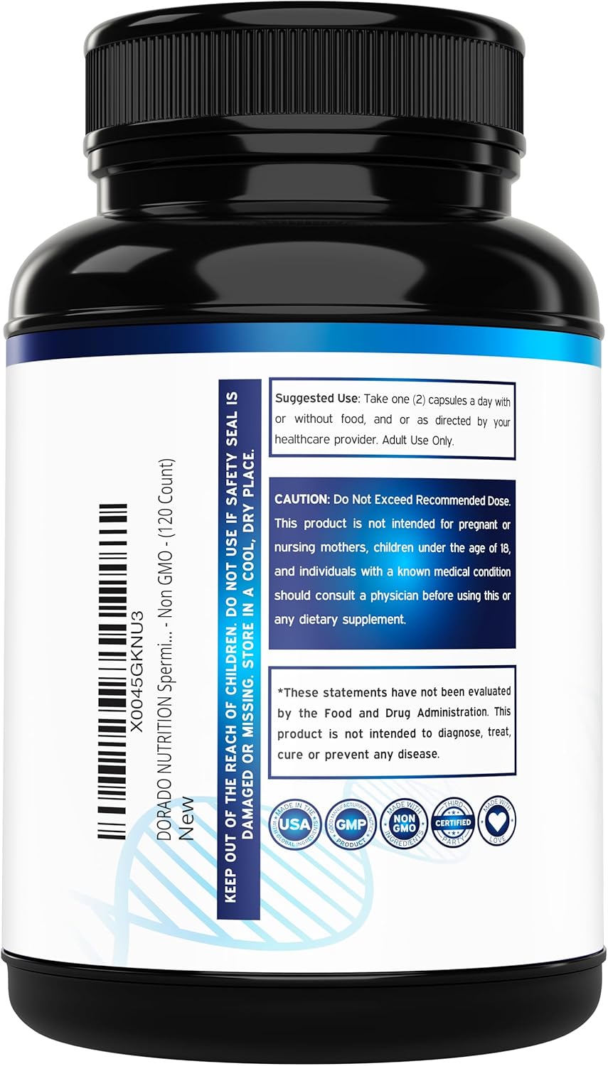 120 Capsules Spermidine Supplement I291143