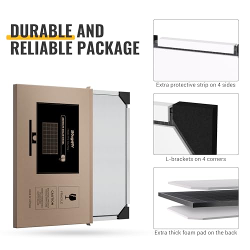 200 Watts Bifacial Solar Panel with 10BB Cell R9751