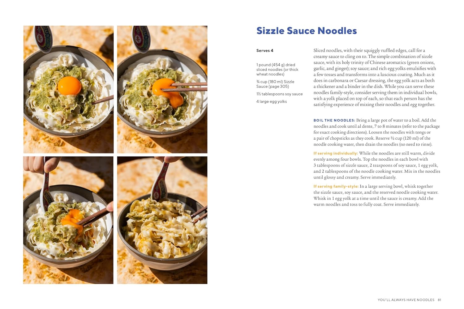 Homestyle Recipes for Noodles, Dumplings, Stir-Fries, and More F423