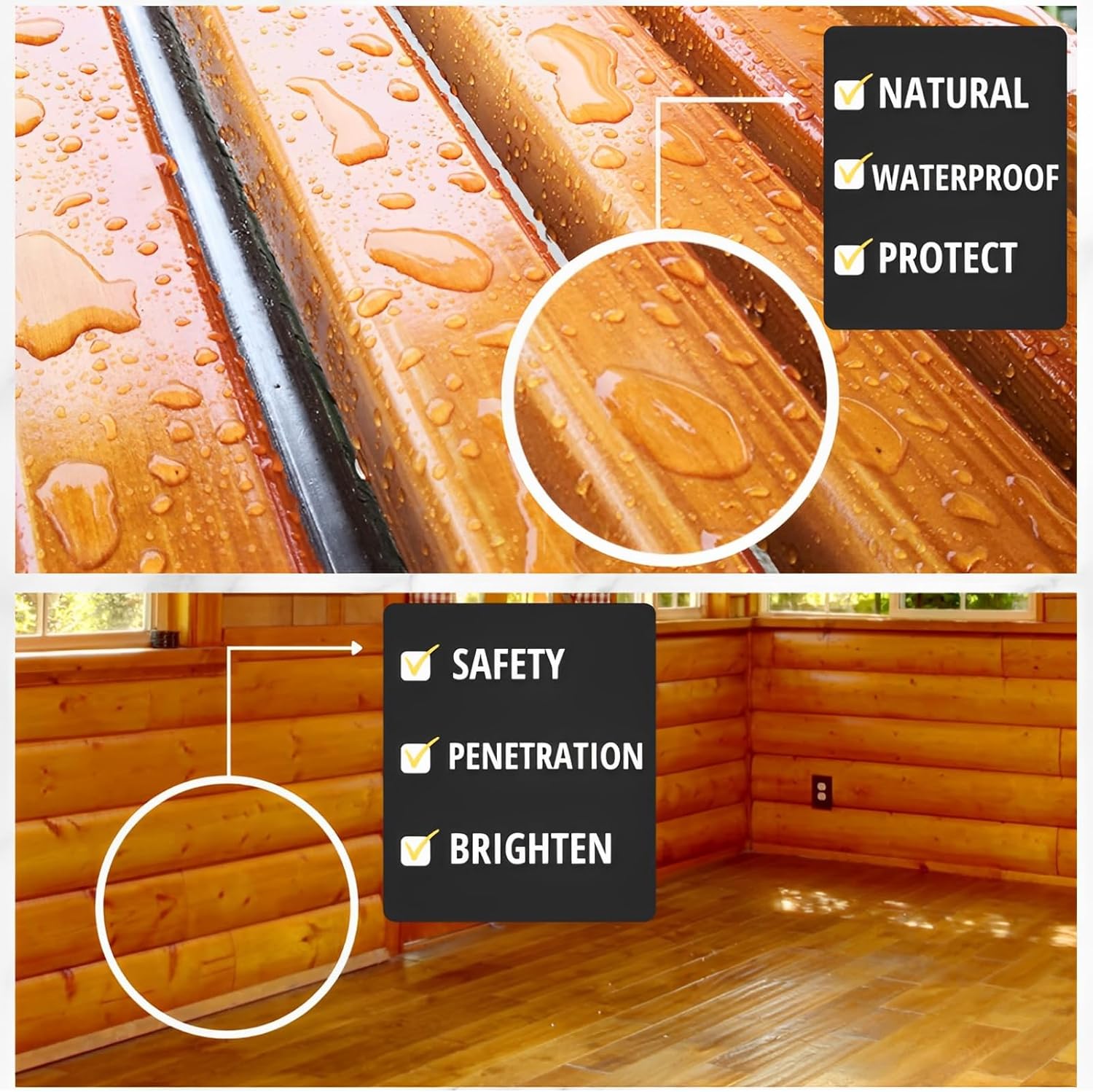 32 OZ Pure Natural Tung Oil for Wood G724