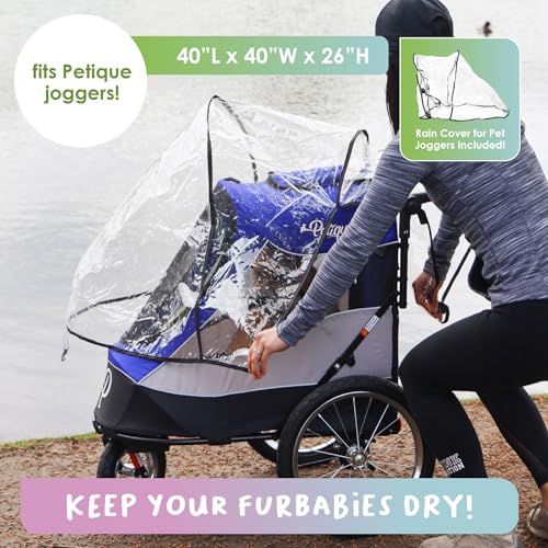 Red Pet Jogger Stroller Bike Trailer L134250
