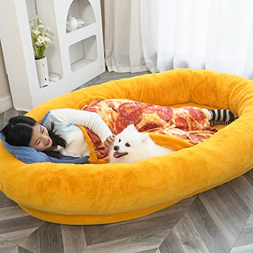 XXXXXXL Dog Bed with Matching Blanket B586