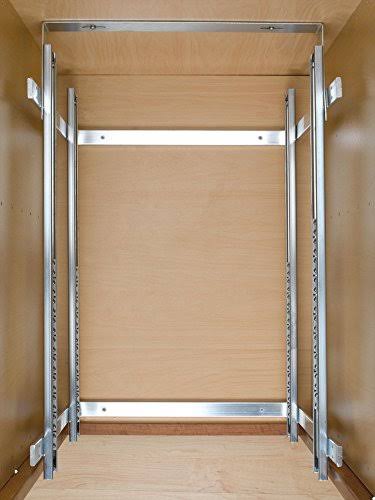 12 in. Pull-Out 2-Tier Base Cabinet Cookware Organizer G9088
