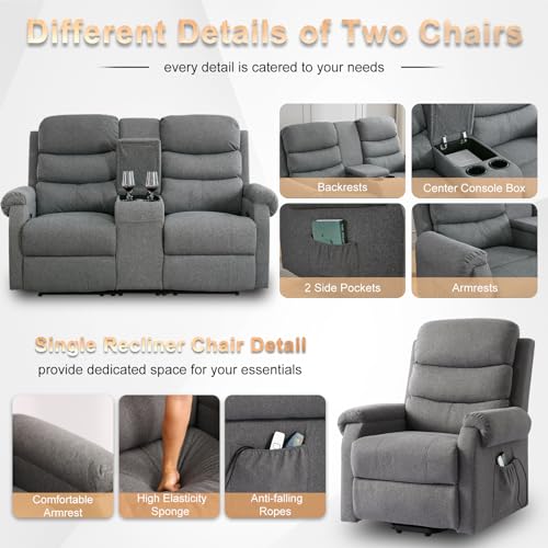 Brown Manual Reclining Loveseat Sofa G688679