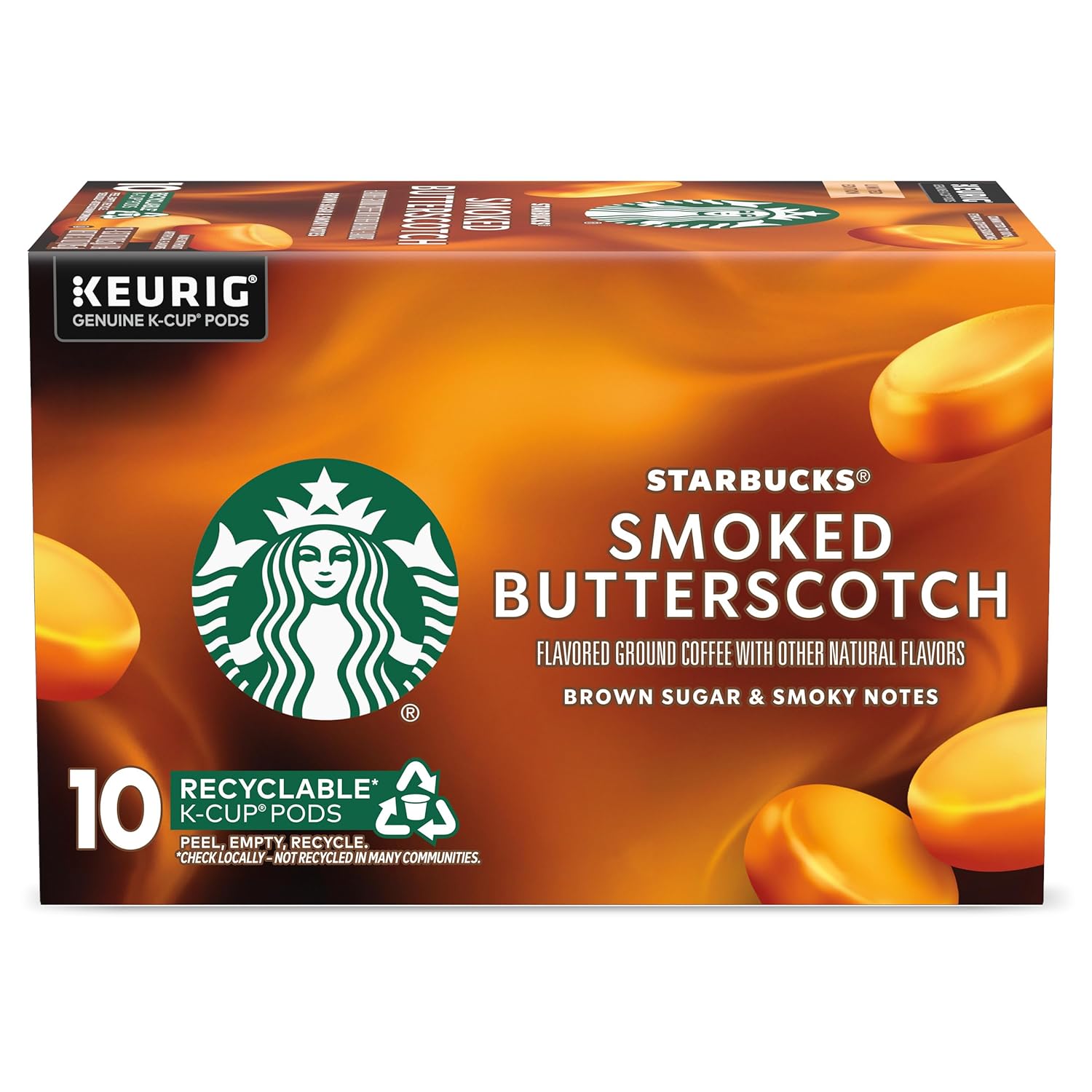 10 Pods Naturally Flavored Arabica Coffee E227