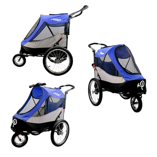 Red Pet Jogger Stroller Bike Trailer L134250