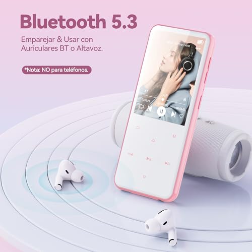 64GB Bluetooth MP3 Player with Speaker and FM Radio O791637