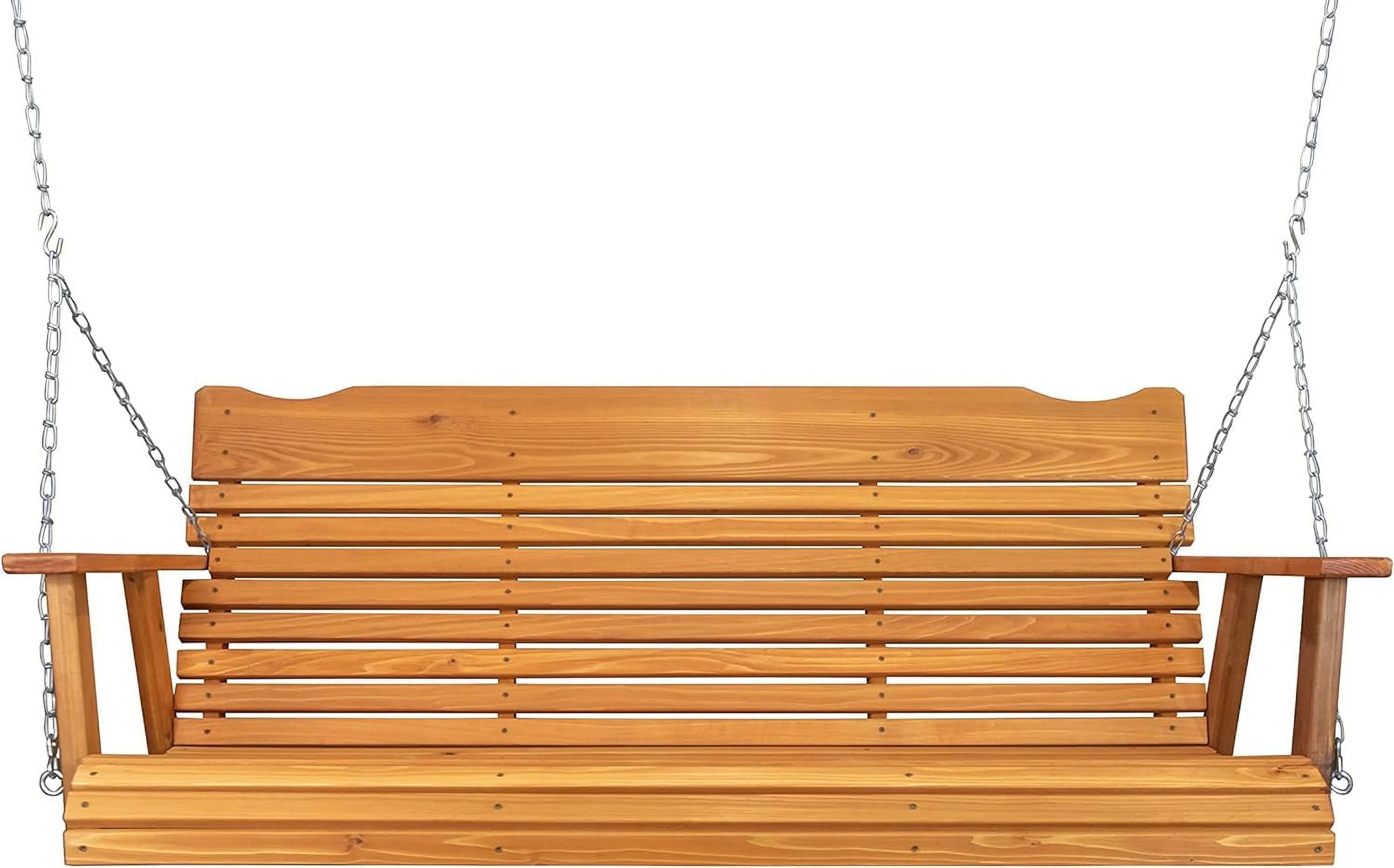 Rustic Cedar Porch Swing J184