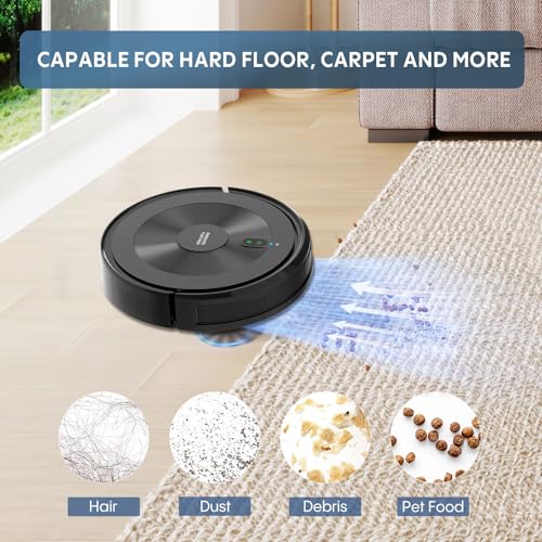 Slim Robot Vacuum and Mop Combo with 120 Mins Runtime C3926
