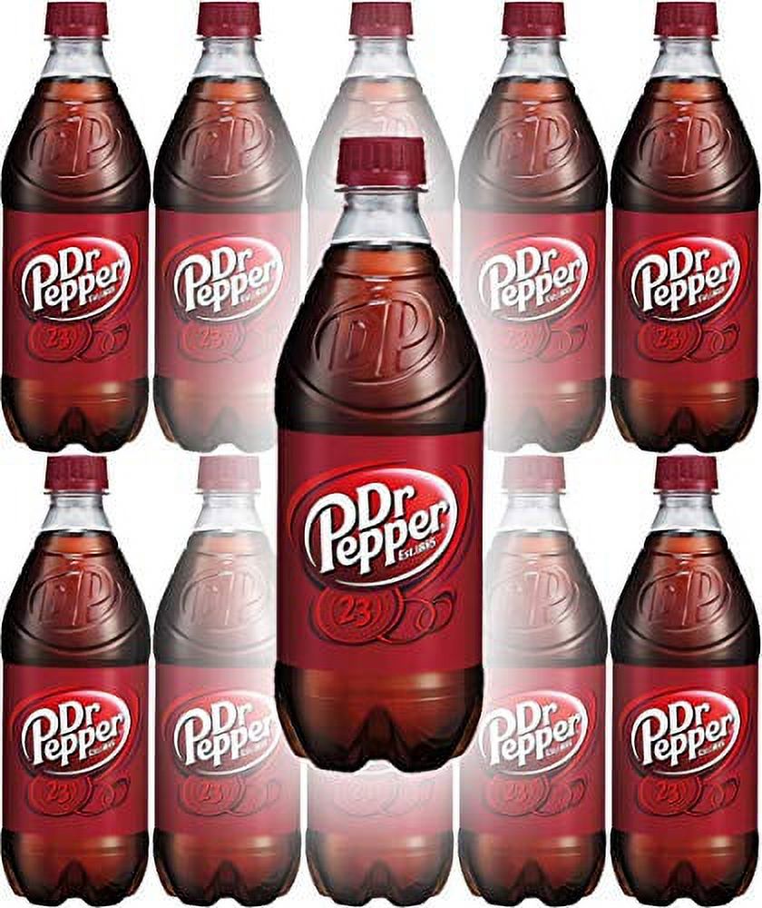 20oz Soda Bottles (Pack of 10, Total of 200 Fl Oz) Z94437