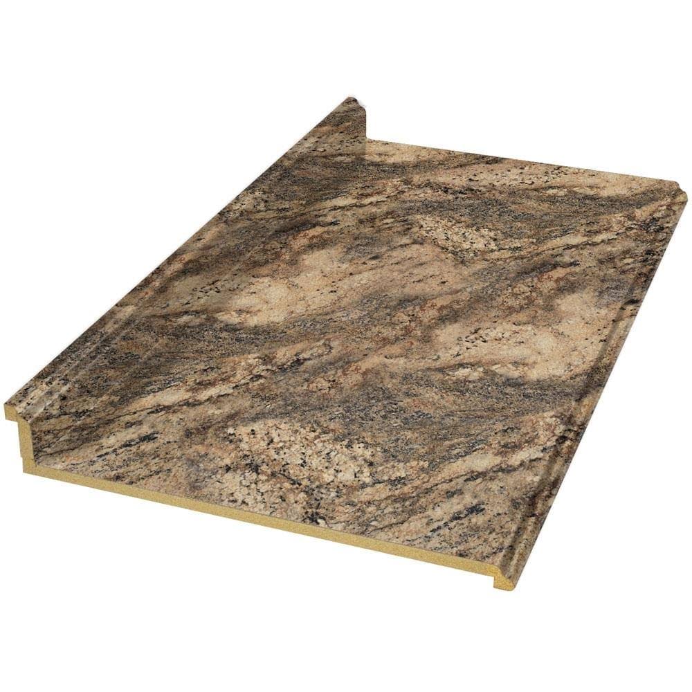 Brown Laminate Kitchen Countertop U25979