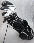 Mens Golf Clubs Set Driver 3 Wood Hybrid Irons Putter Bag Right Handed Regular Flex X20958