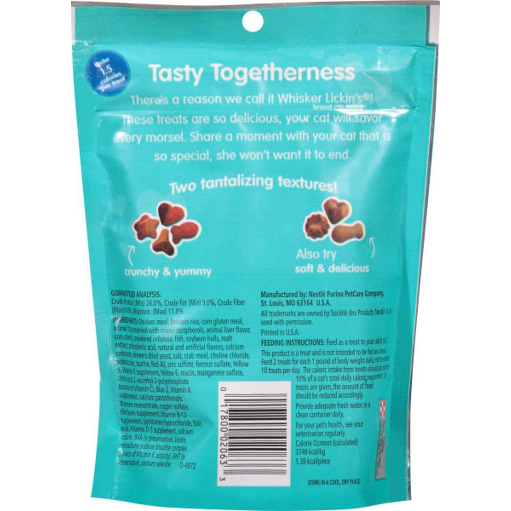 Chicken & Seafood Flavors Crunchy Cat Treats H1184