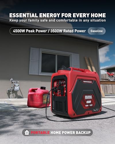 4500W Dual-Fuel Portable Inverter Generator U7551