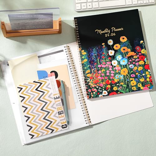 2 Year Monthly Planner 8.5'' x 11'' with Tabs U507587