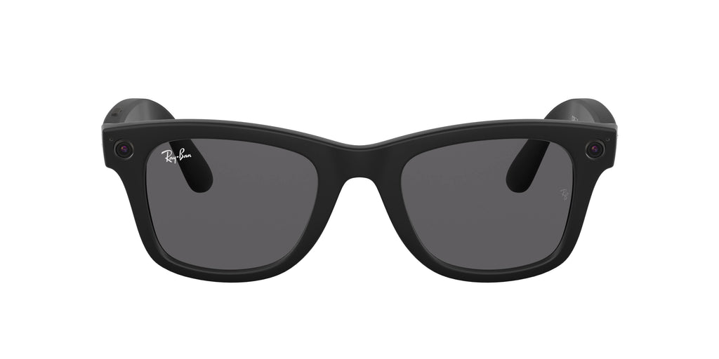 Matte Black Dark Grey Smart Glasses N440