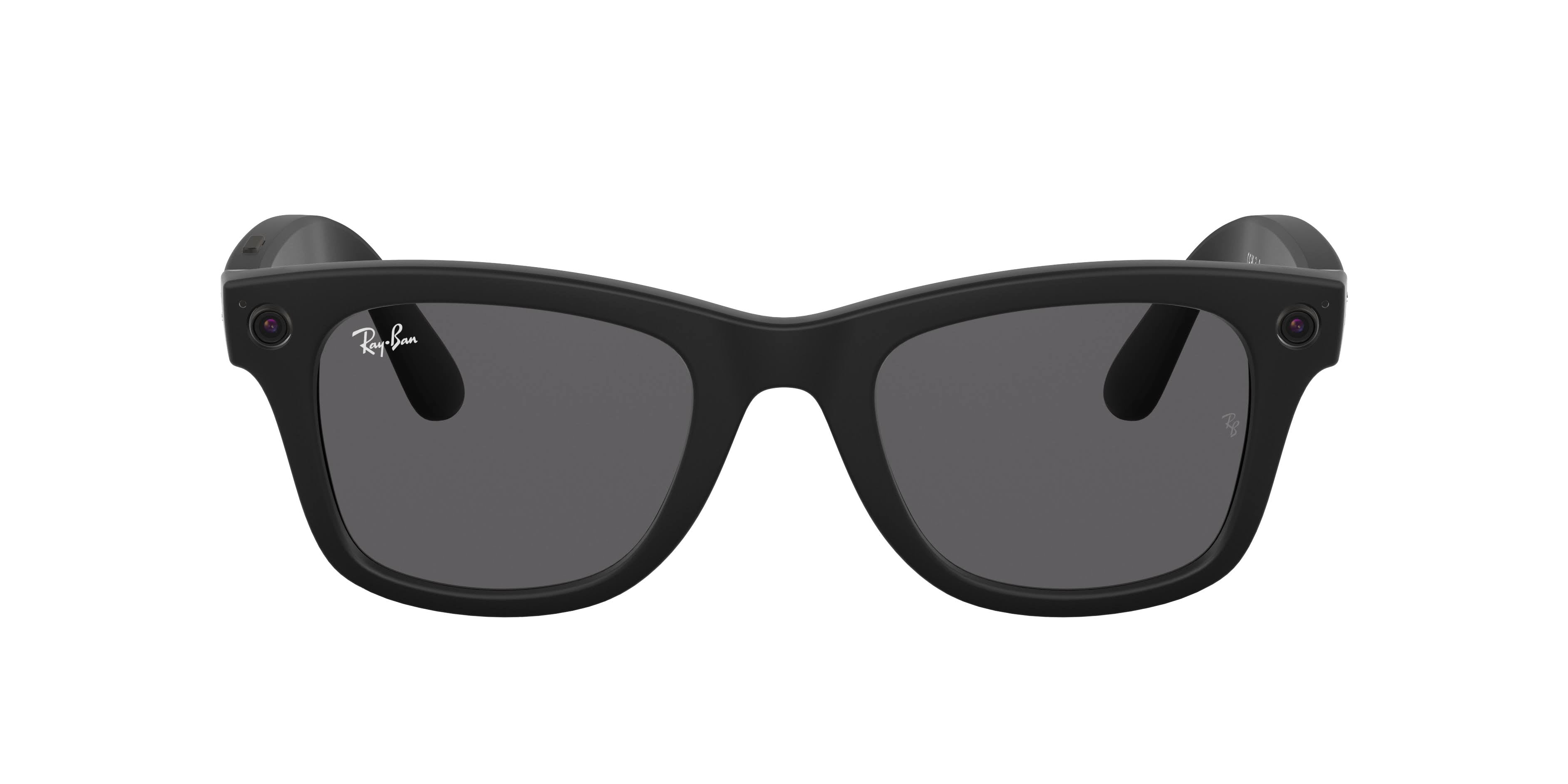 Matte Black Dark Grey Smart Glasses N440