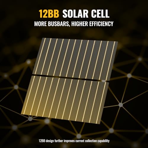 200 Watts Bifacial Solar Panel with 10BB Cell R9751