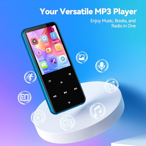 64GB Bluetooth MP3 Player with Speaker and FM Radio O791637