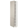 White High Cabinet with shelves/2 Doors C849972