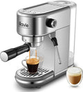 20 Bar Stainless Steel Espresso Coffee Machine with 40oz Detachable Water Tank K70120