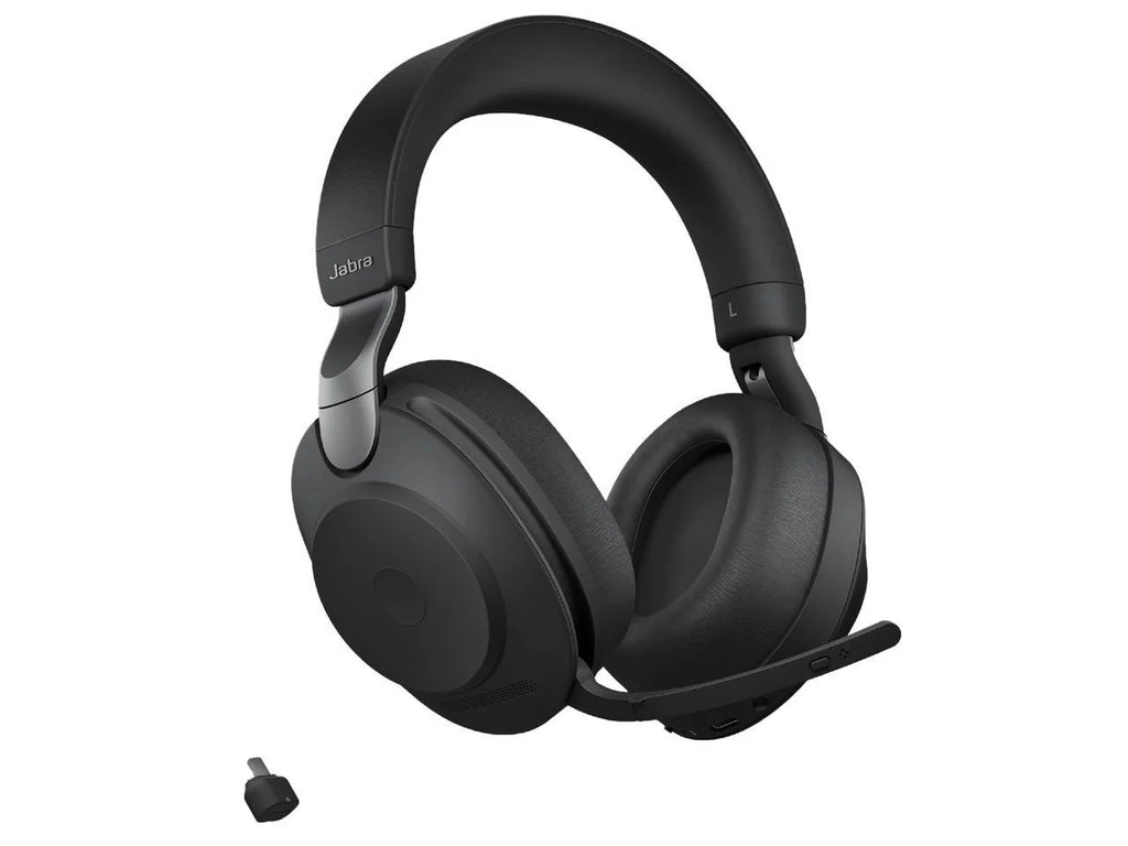 Black Wireless Headset with Noise-Canceling T57686