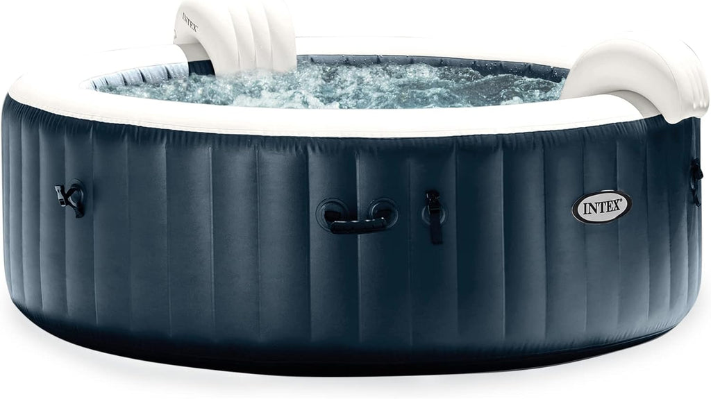 Portable Inflatable Hot Tub, 85" x 28" with Set of 2 Seats N45106