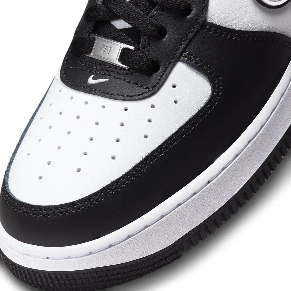 Black/White-Black Men's Shoes Size 7.5 F71670