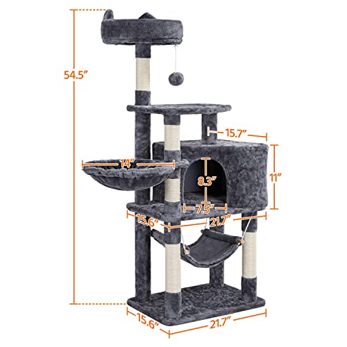 Dark Gray Cat Tree M456