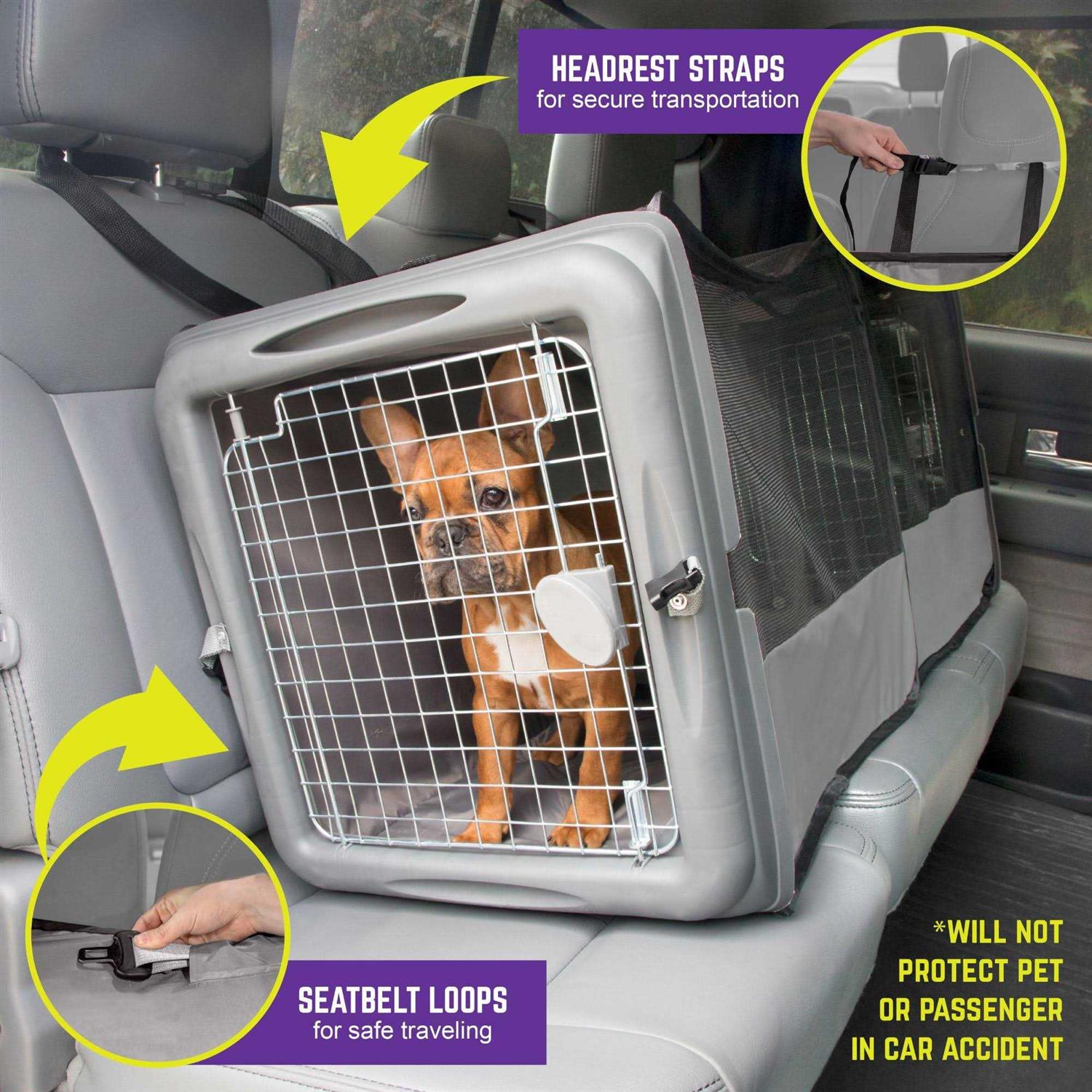 Dog & Cat Car Seat Crate U9037