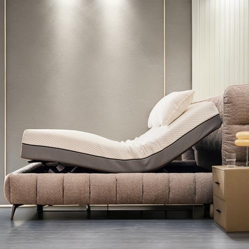 Queen Size Metal Adjustable Bed Frame J734