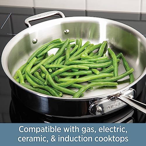 3-Ply Stainless Steel Sauté Pan 4 Quart U665