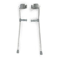 Adjustable Steel Forearm Crutches, 28 in x 37 in, 2 Pack X317819