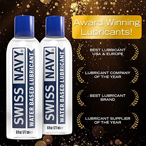 6 Ounce Water Based Unscented Paraben Free Lubricant G5087