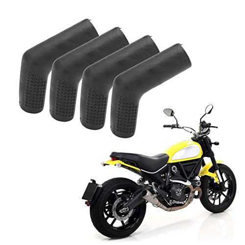 4PCS Motorcycle Gear Shift Lever Shoe Protector Rubber Anti Slip E207349