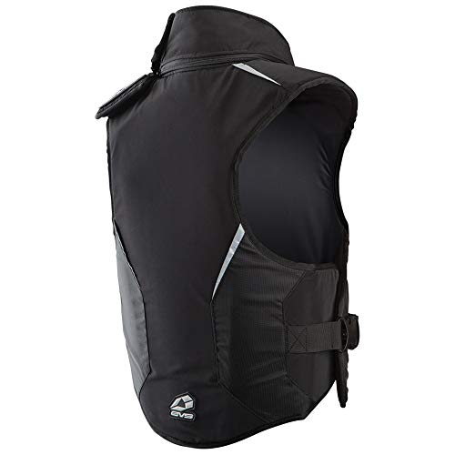 Black/Red Protective Snow Vest U539