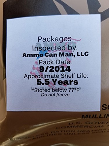 MRE Meal with Inspection Date September 2017 or Newer F6585