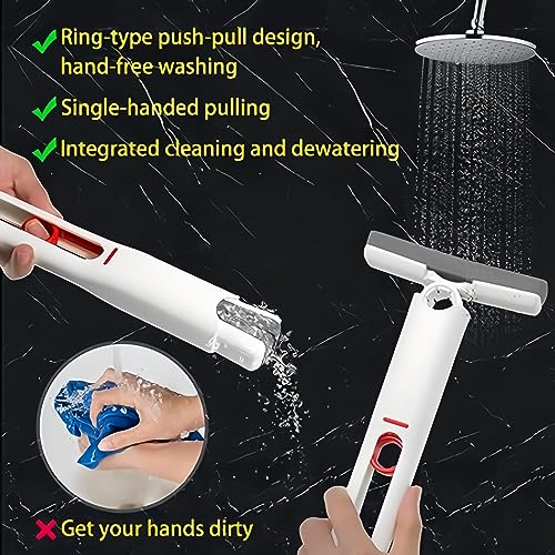 mini mop with 1 Handle and 3 Cotton Heads Z18851
