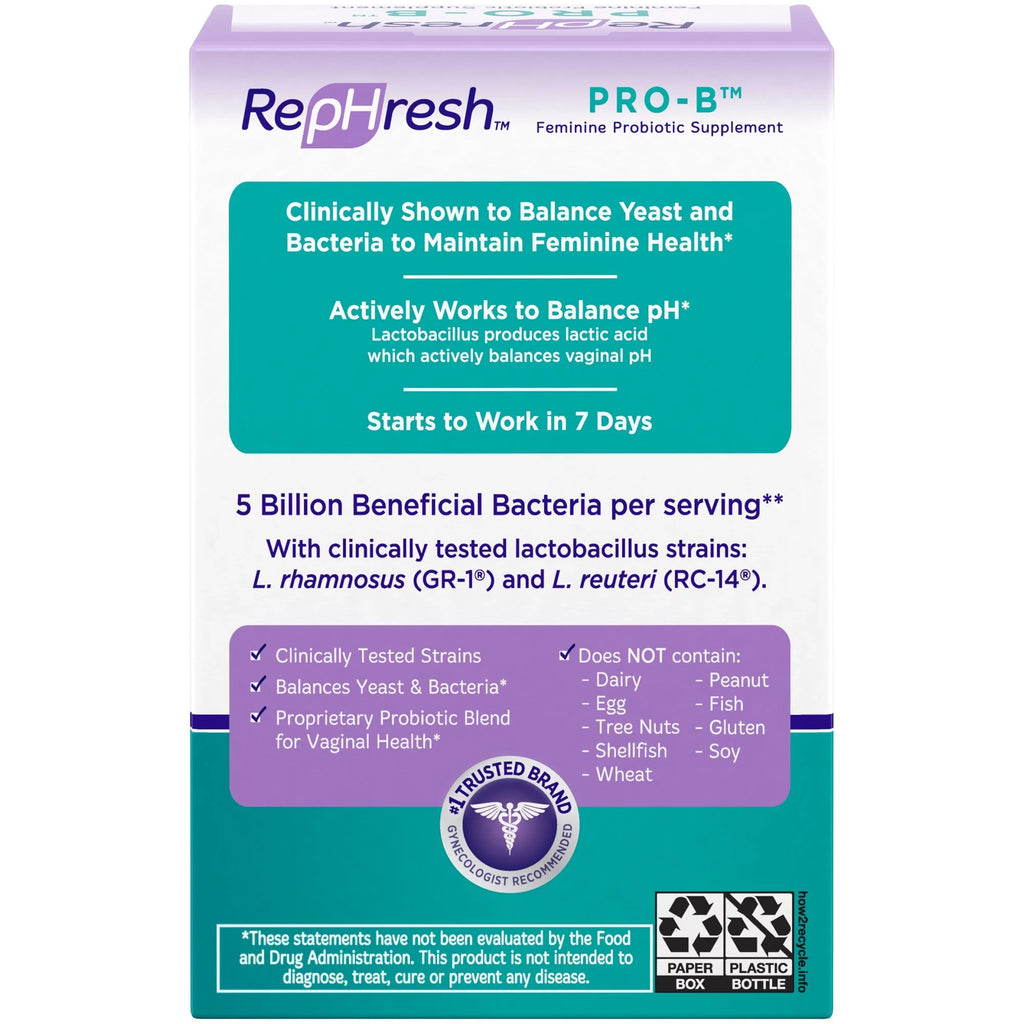 30ct Probiotic Feminine Health Balance Bacteria, 2-Pack T20493
