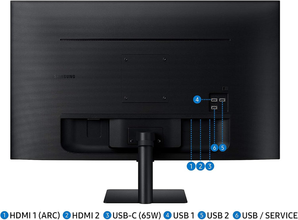 32-inch 4K UHD Smart Monitor, Black R83245