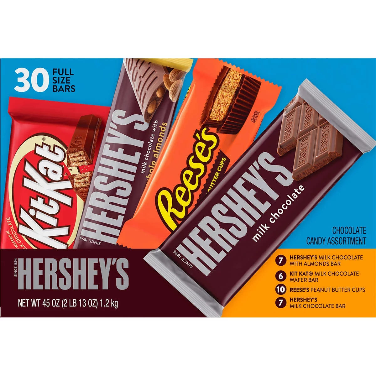 30 ct Chocolate Bars Variety Pack O343