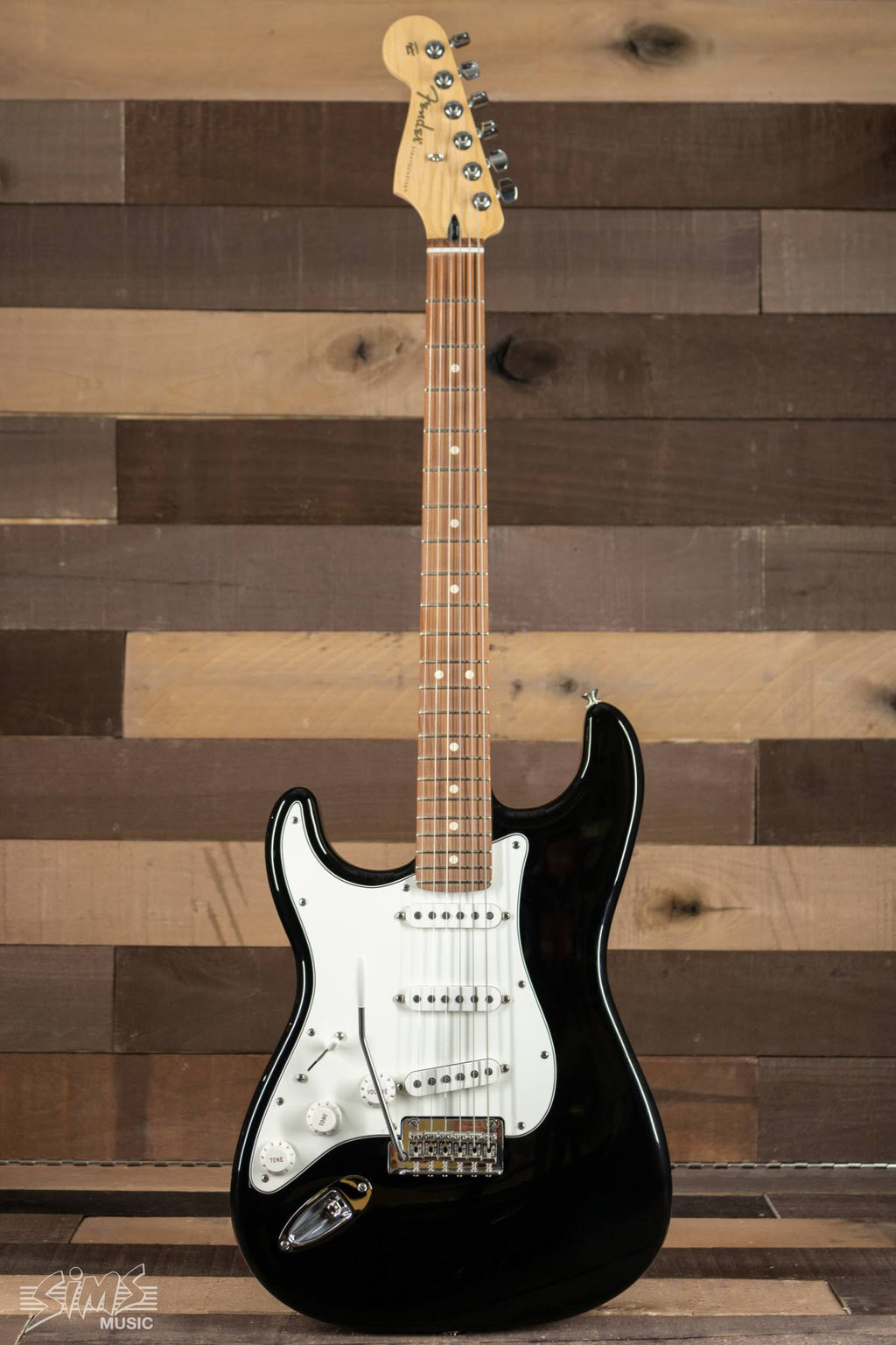 Black Left-Handed Electric Guitar X791