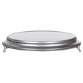 16 inch Round Silver Cake Stand S8134