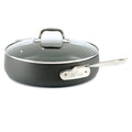 4-Quart Black Nonstick Hard Anodized Saute Pan M90214
