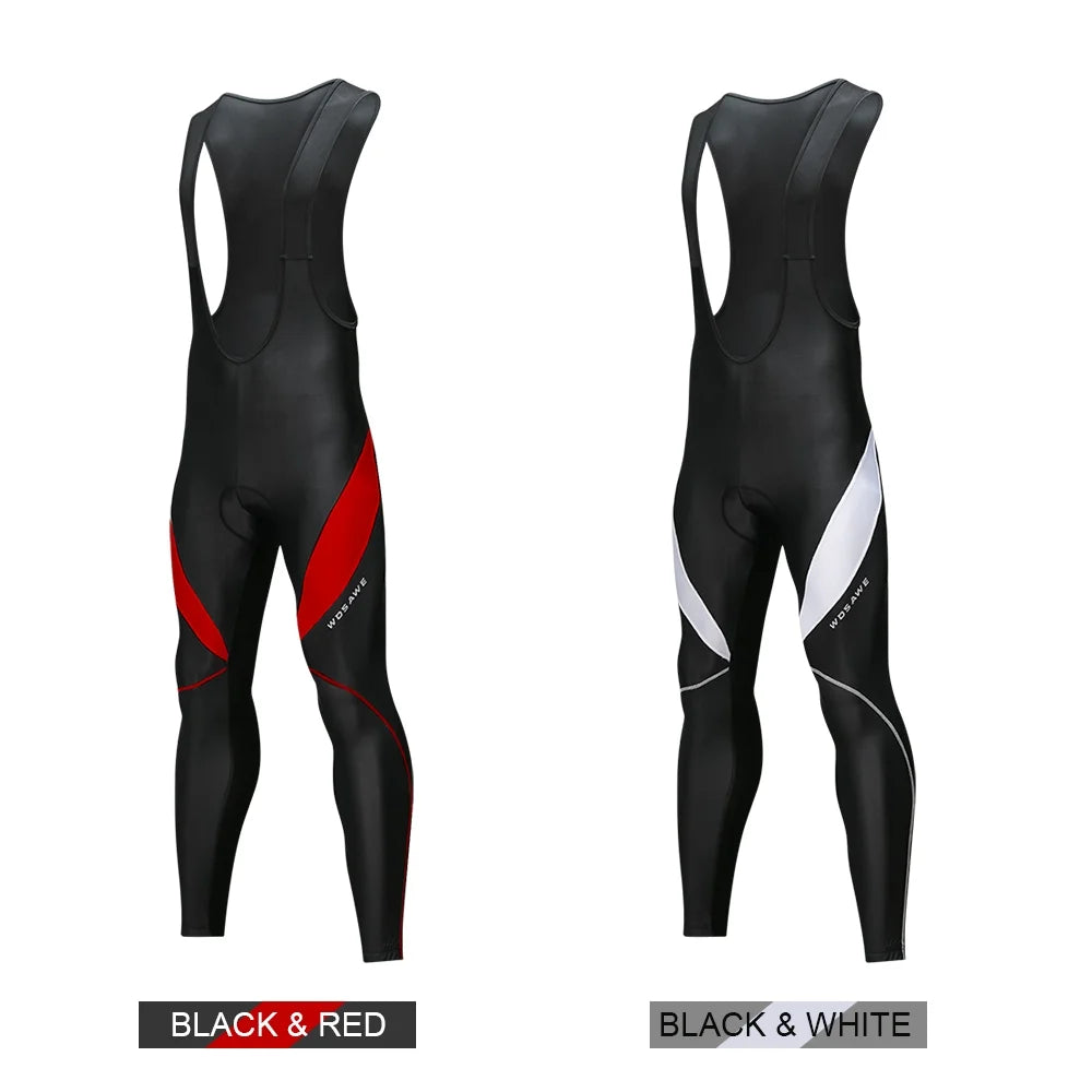 Red Thermal 3d Padded Bib Cycling Pants W775847
