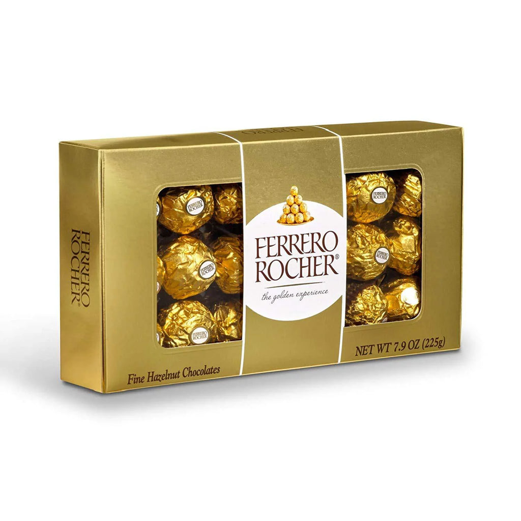 18 Count 7.9 oz Hazelnut Milk Chocolate Gift Box S958