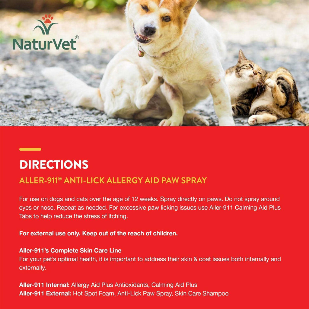 Anti-Lick Paw Spray for Dogs & Cats L61137