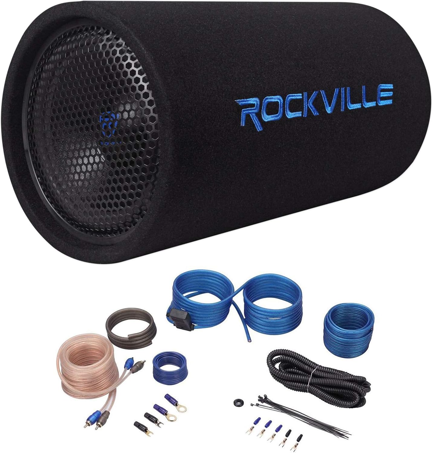 10" 500w Powered Subwoofer Bass Tube with Remote J272