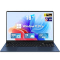 16 Inch Windows 11 Pro Gaming Laptop, 16GB RAM 1TB SSD, N150 Processor, Backlit Keyboard M583